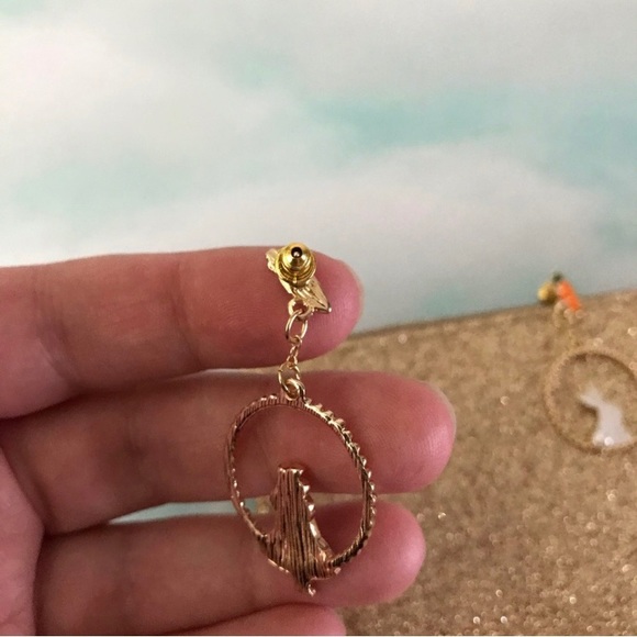 πAlice in Wonderland Dangle Drop Earrings Disney - Picture 4 of 4